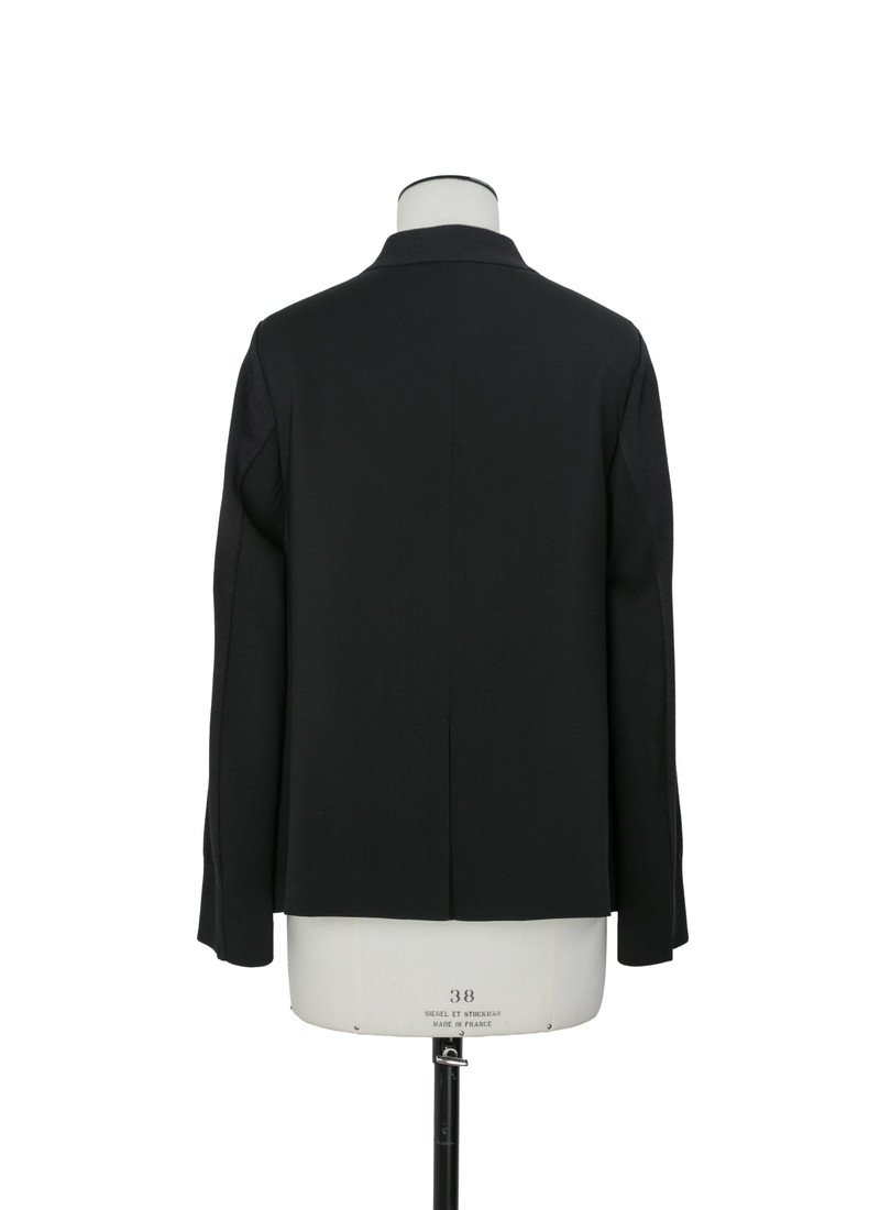 Wool Suiting x Cotton Knit Cardigan 3