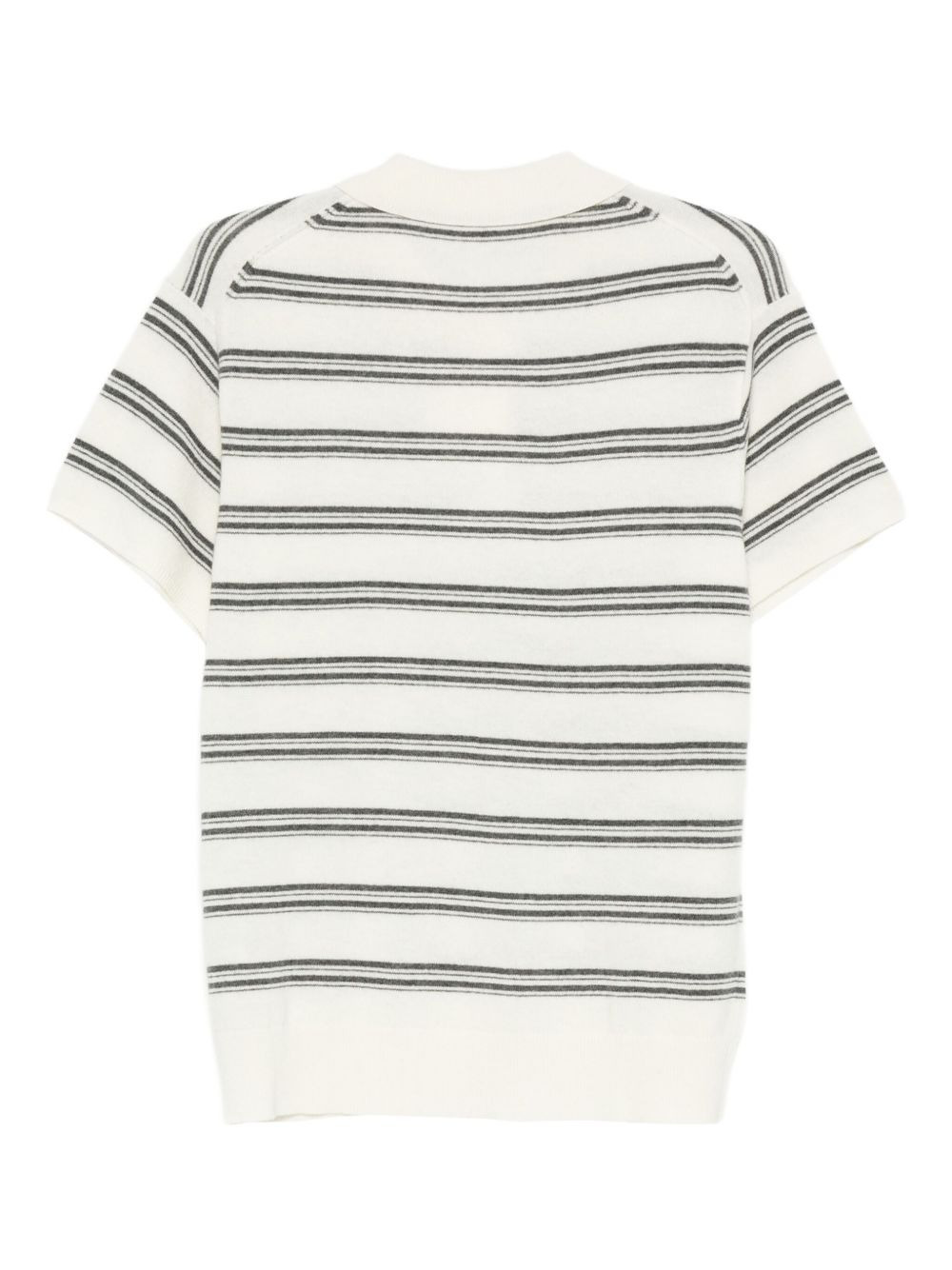 striped polo shirt - 2