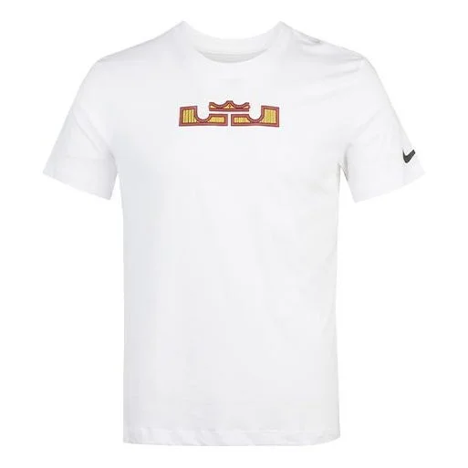 Nike Dri-Fit Lebron Logo Basketball Men White CD1319-100 - 1