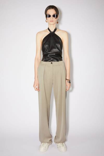 Acne Studios Tailored trousers - Sage green outlook