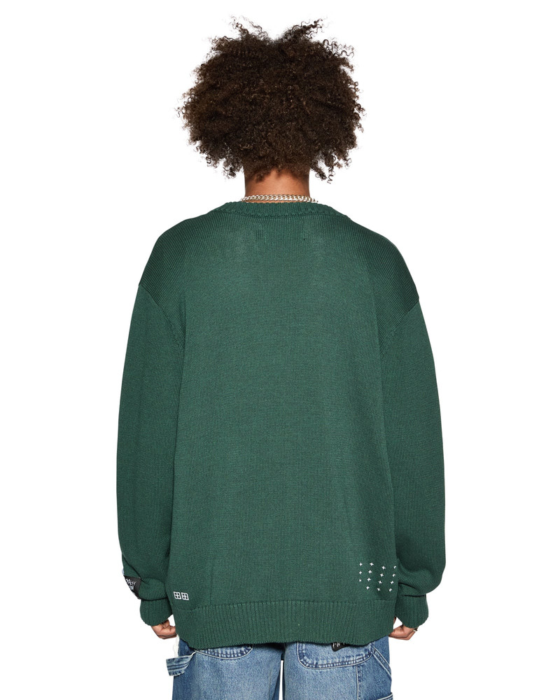 DUG OUT KNIT CARDIGAN MILITARY 3