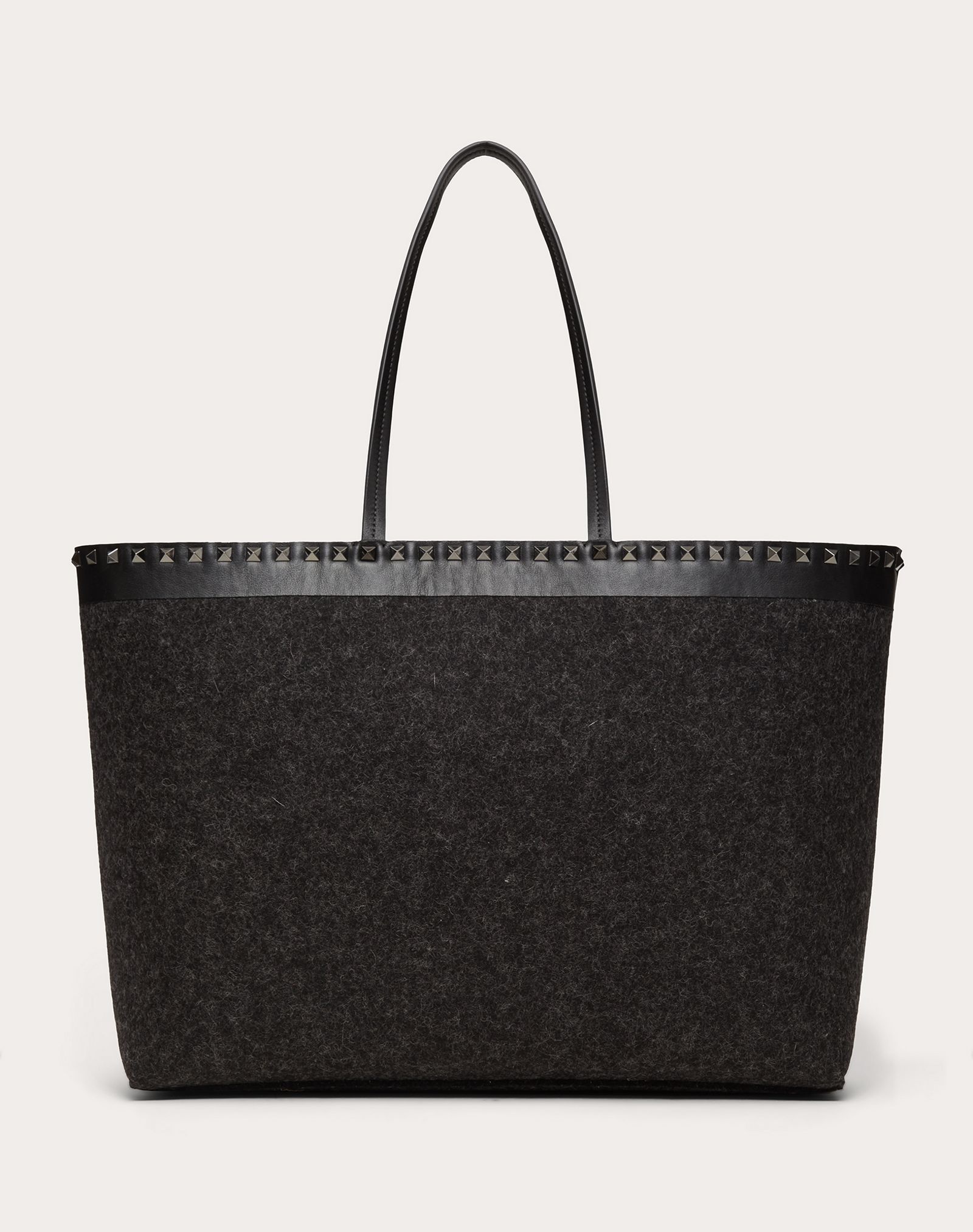 Rockstud Felt Tote Bag - 1