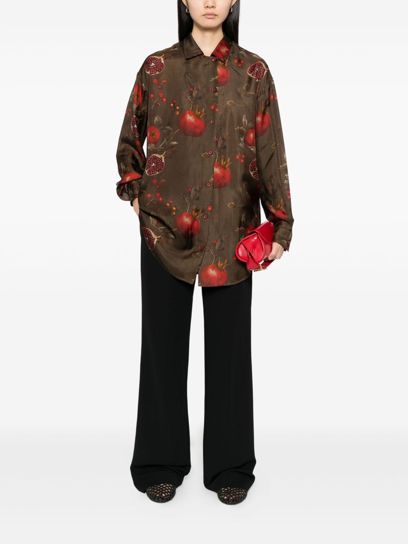 UMA WANG graphic-print shirt outlook