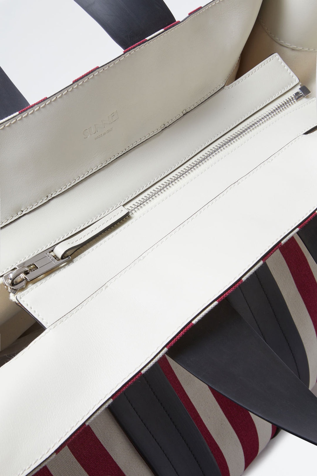 STRIPED PARALLELEPIPEDO MESSENGER BAG - 5