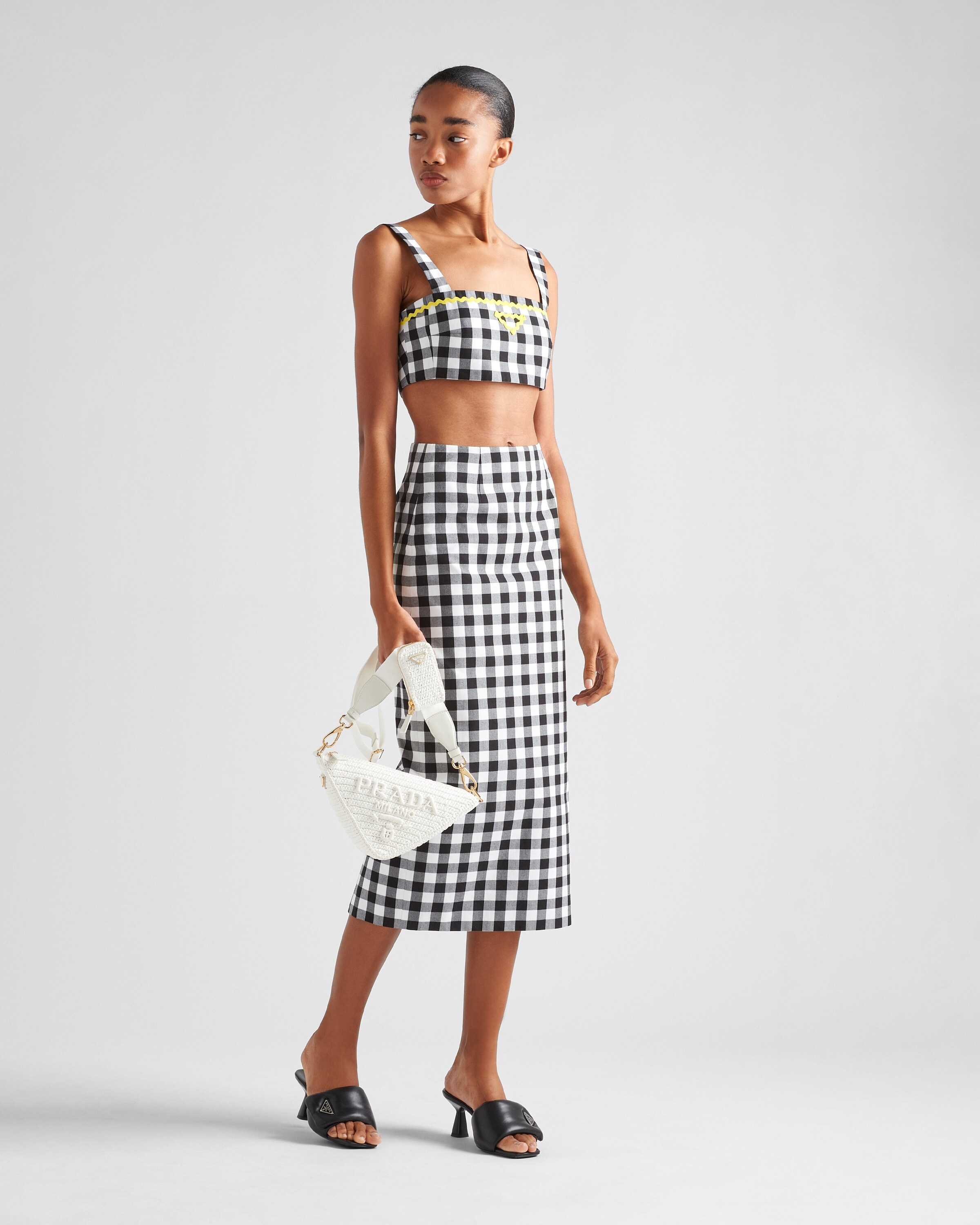 Prada Triangle crochet shoulder bag - 8