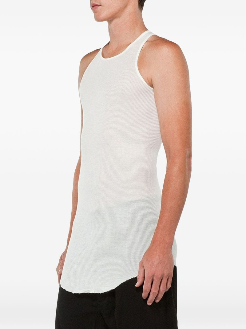 Rick Owens halter ribbed vest outlook