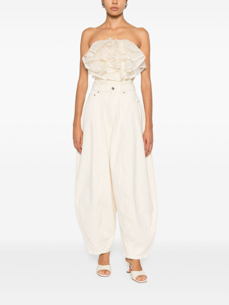 VIKTOR & ROLF balloon denim trousers outlook