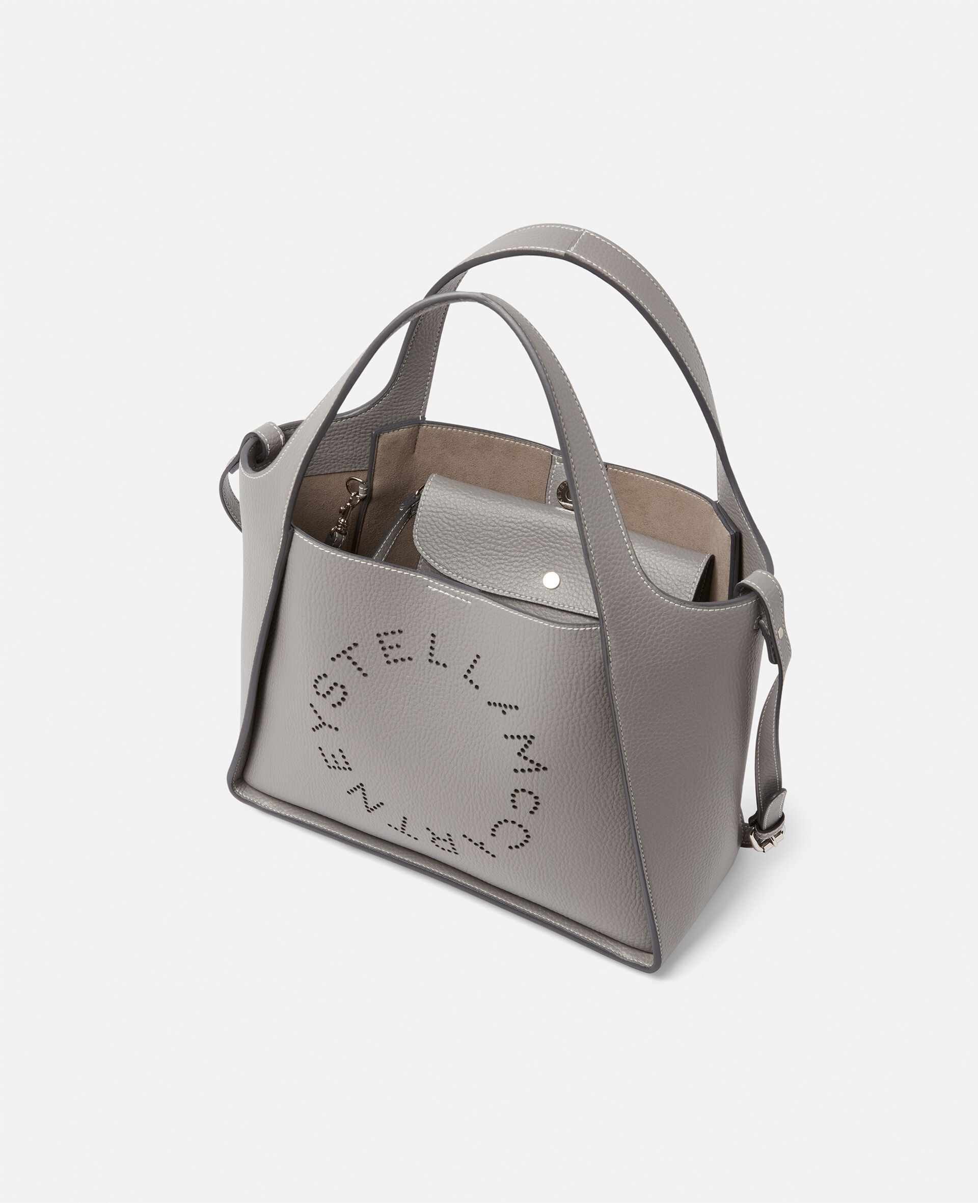 24AW new/Stella McCartney ロゴフェイクスエードトート Bag 三越伊勢丹 | STELLA McCARTNEY/ステラ マッカートニー通販