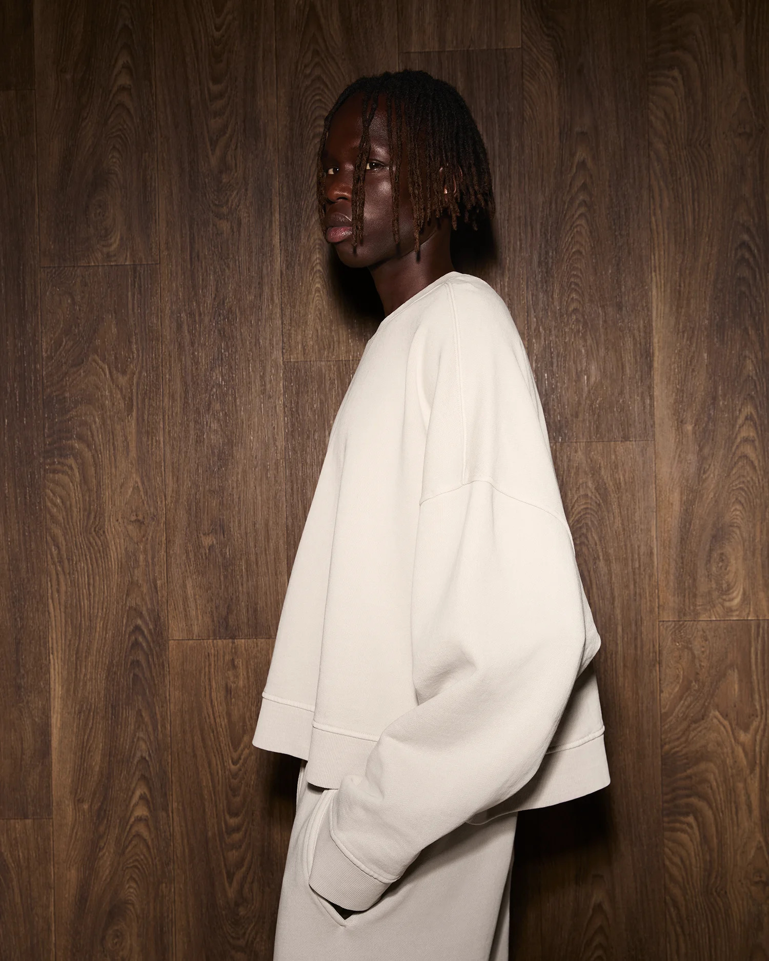 BOX CREW OFF WHITE - 5