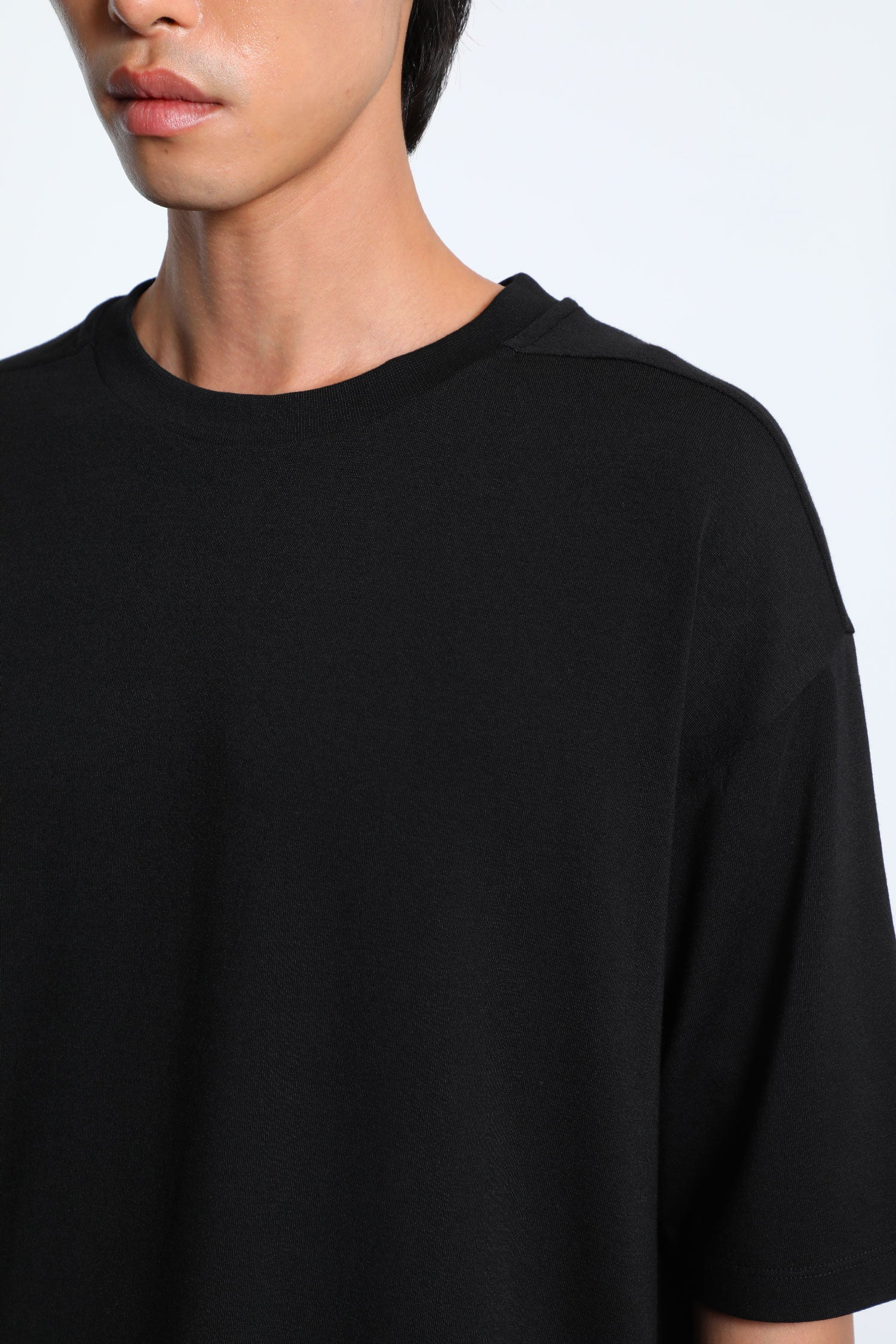 Stretch Cotton Modal Jersey T-shirt - 4