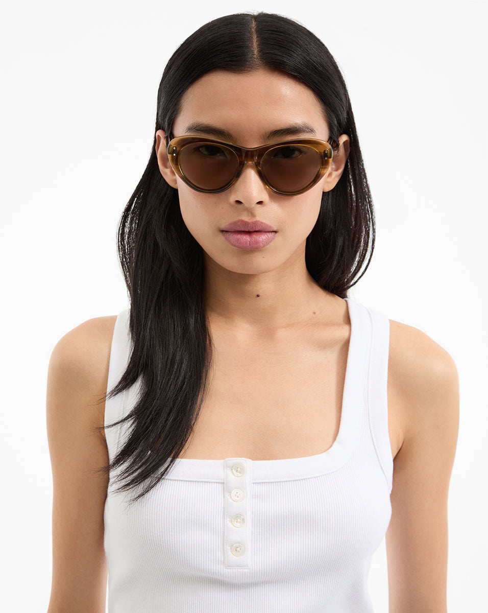EDIE CAT-EYE SUNGLASSES - 2