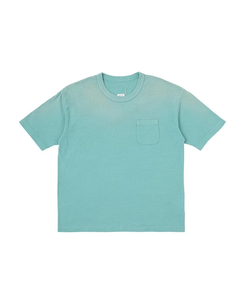 JUMBO TEE S/S DMGD LT.GREEN - 1