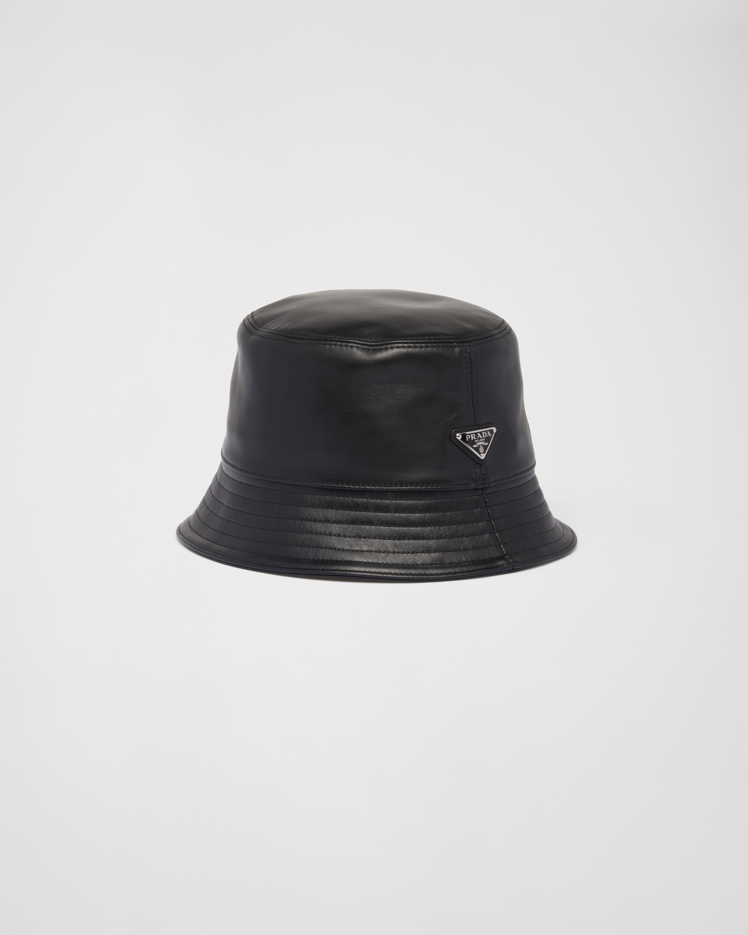 Nappa leather bucket hat - 3