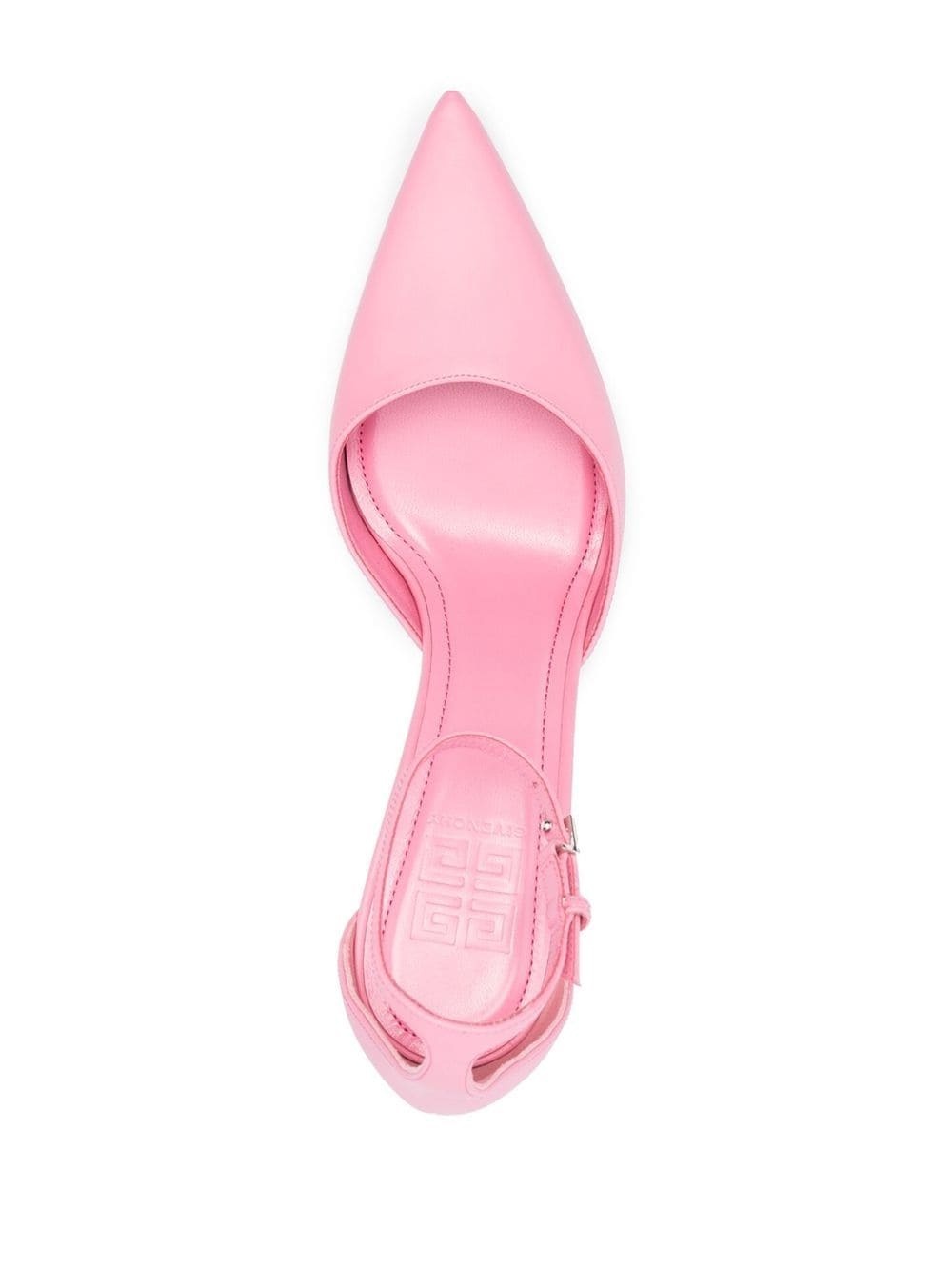 G-Lock leather platform pumps - 4