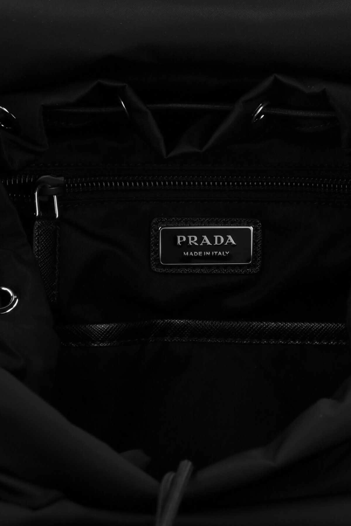 Re-nylon logo backpack - 3