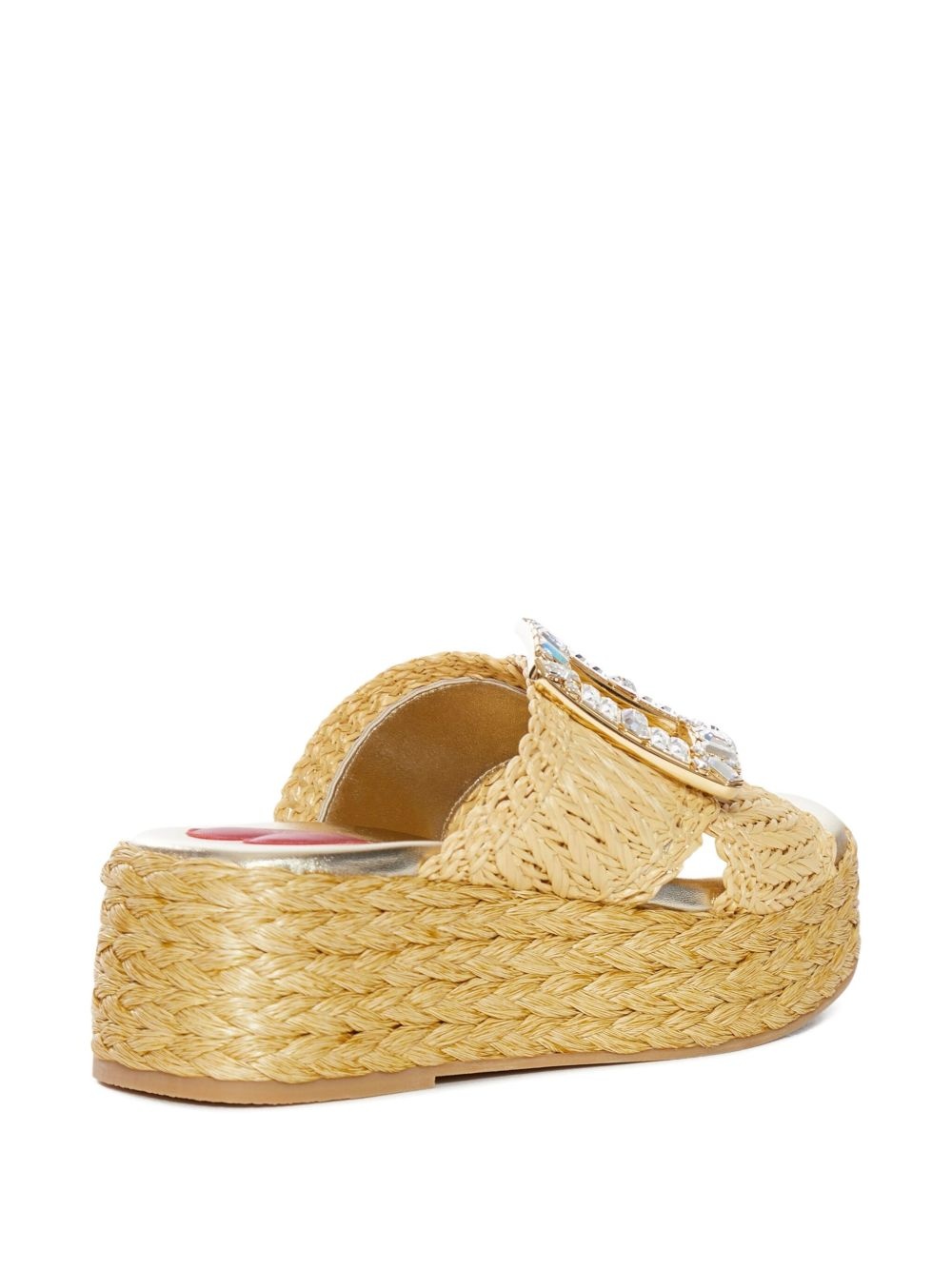 60mm crystal-embellishment espadrilles - 3