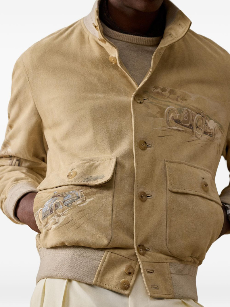 Hayworth painted suede jacket 5