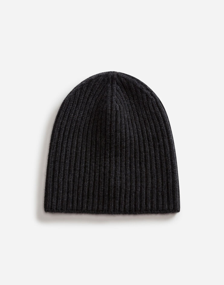 Cashmere fisherman’s rib hat - 1