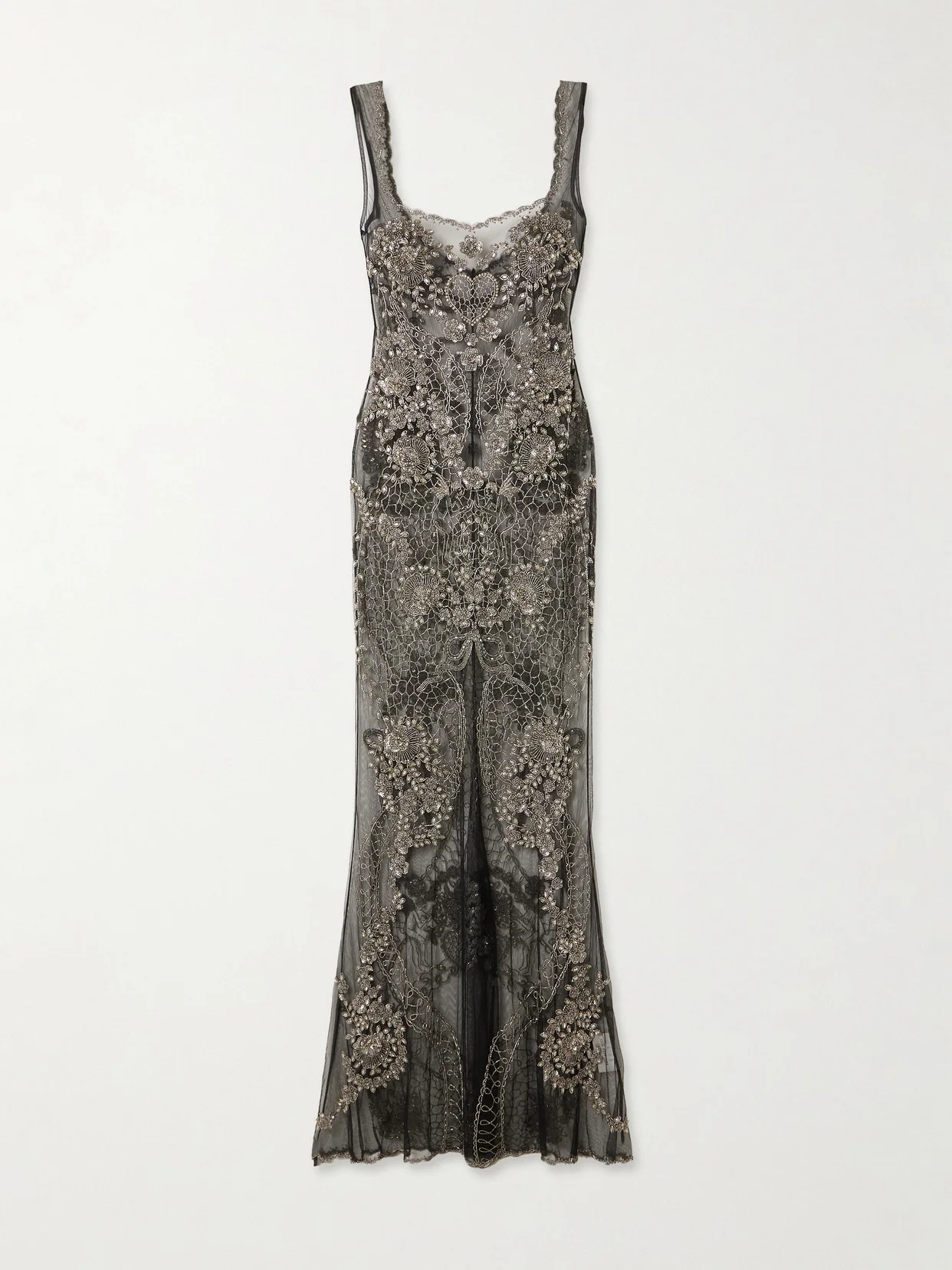 Cora Embellished Tulle Gown - 1