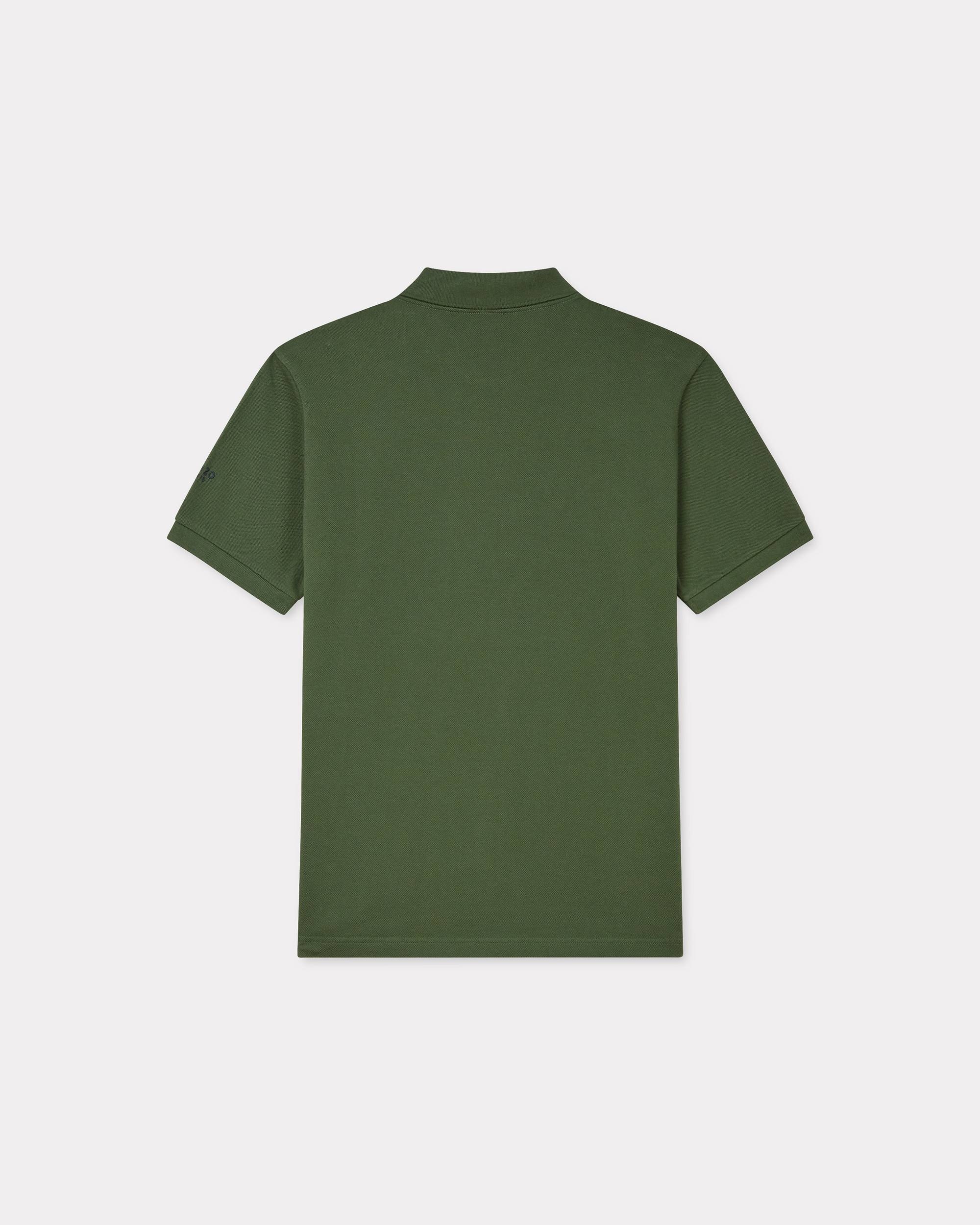 'Boke Flower' embroidered slim polo - 2