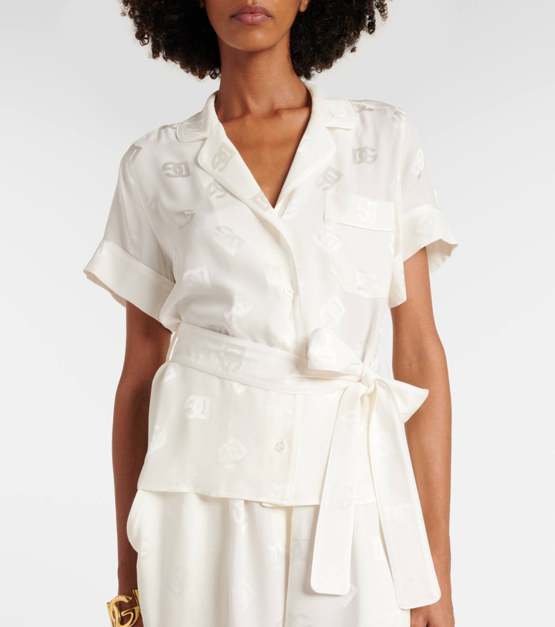 DG silk pajama shirt 5