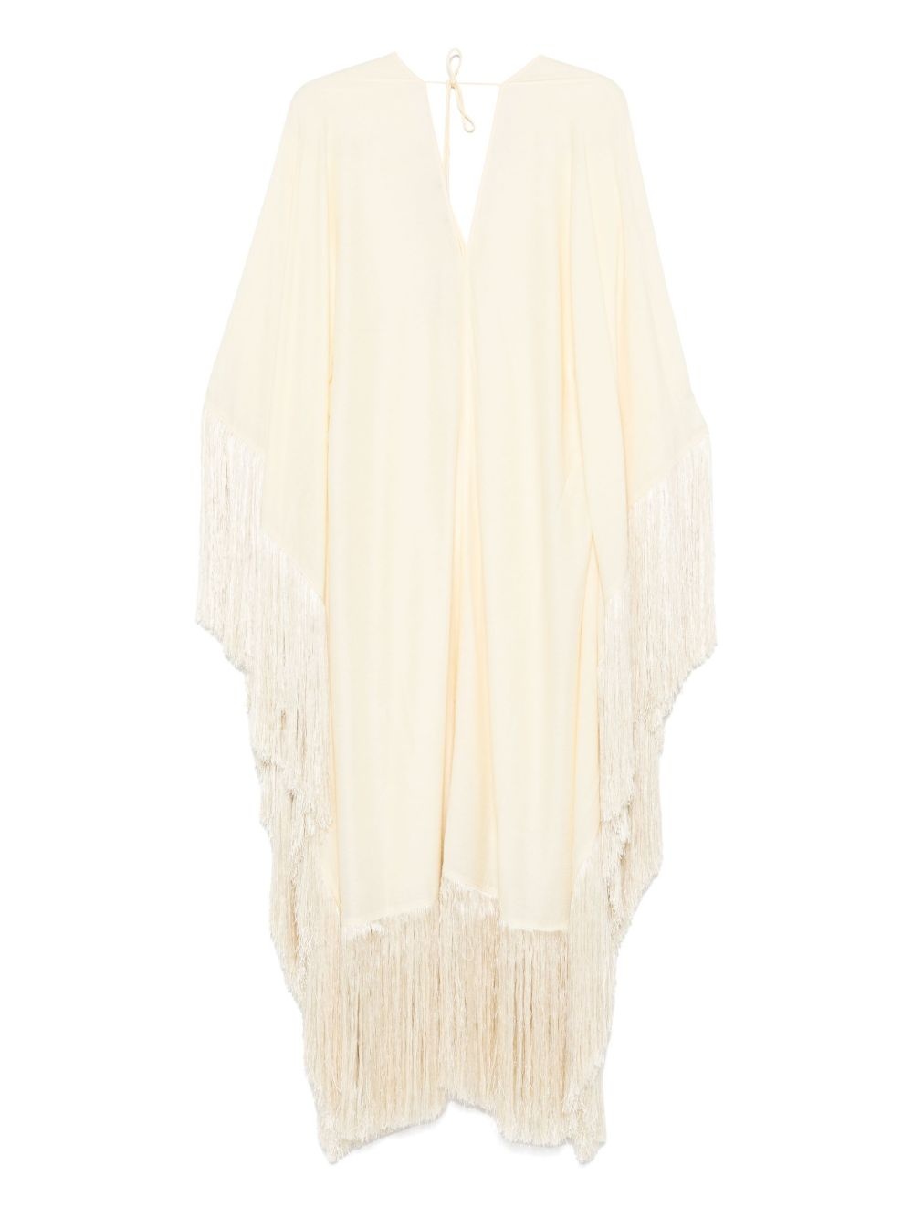 fringed midi dress - 2