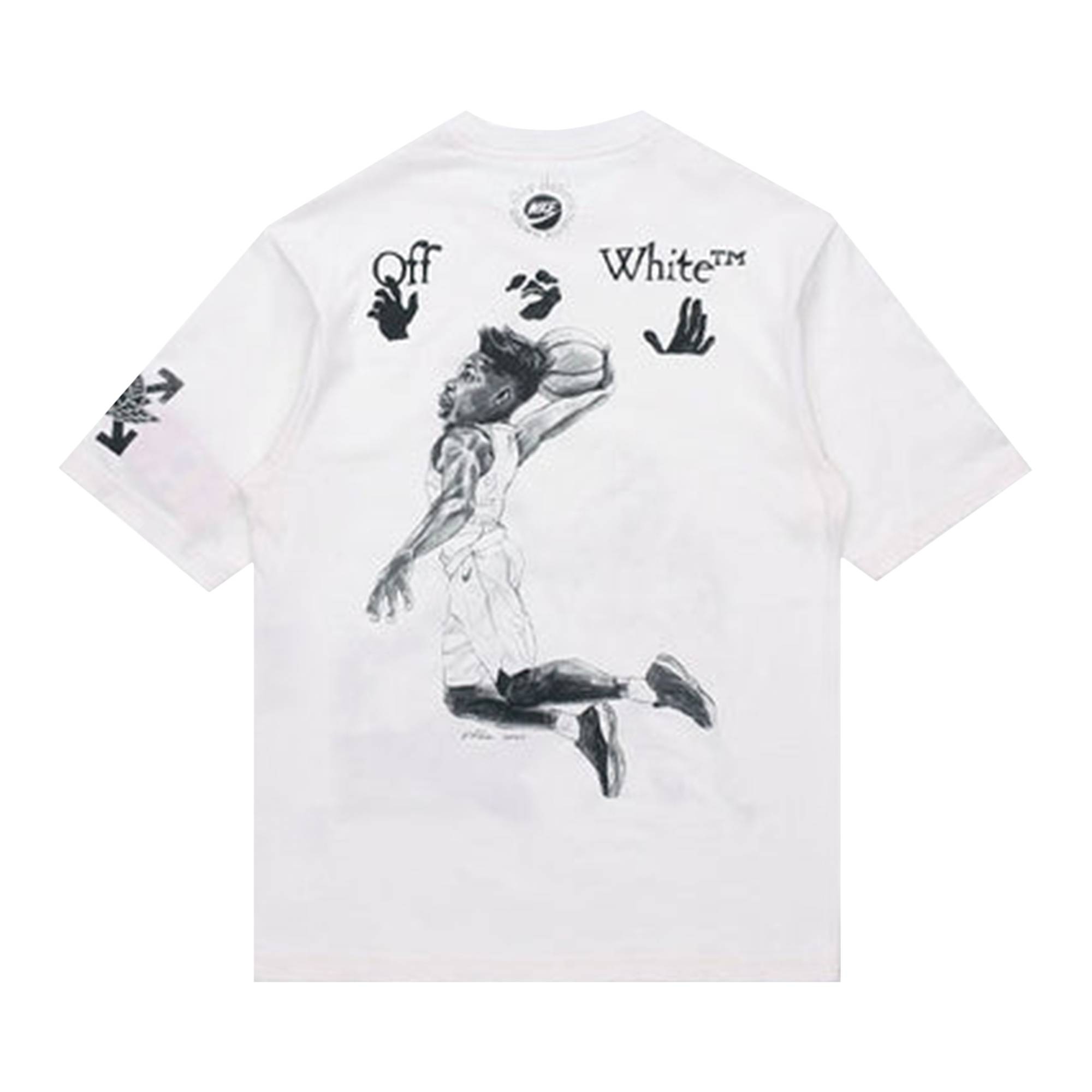 Air Jordan x Off-White Tee 'White' - 2