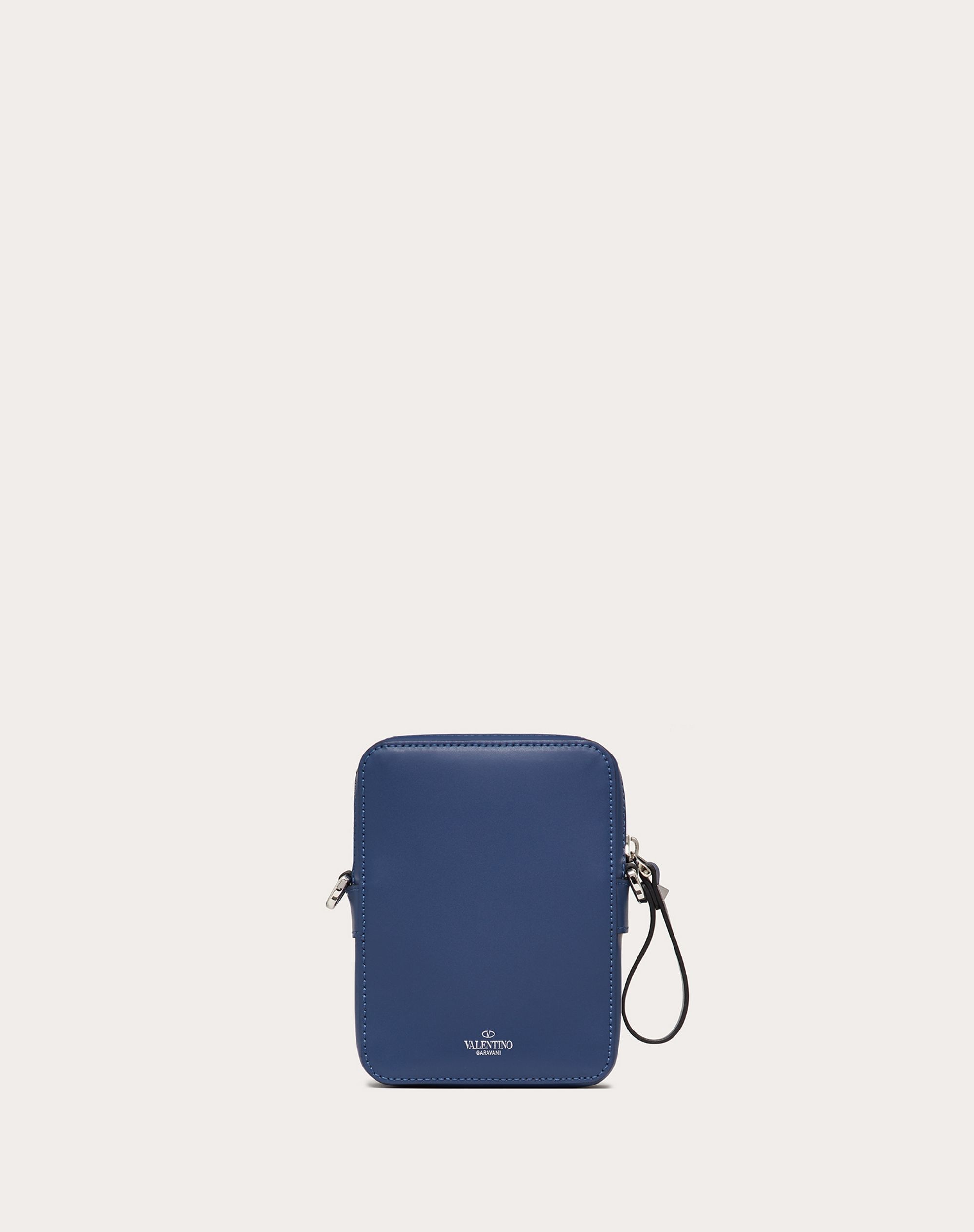 Small VLTN Leather Crossbody Bag - 3