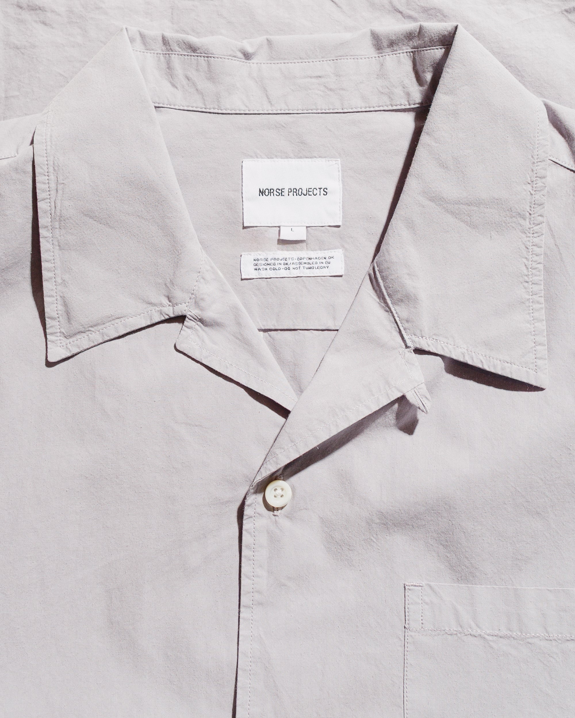 Carsten Cotton Tencel Shirt Crocus Purple - 5