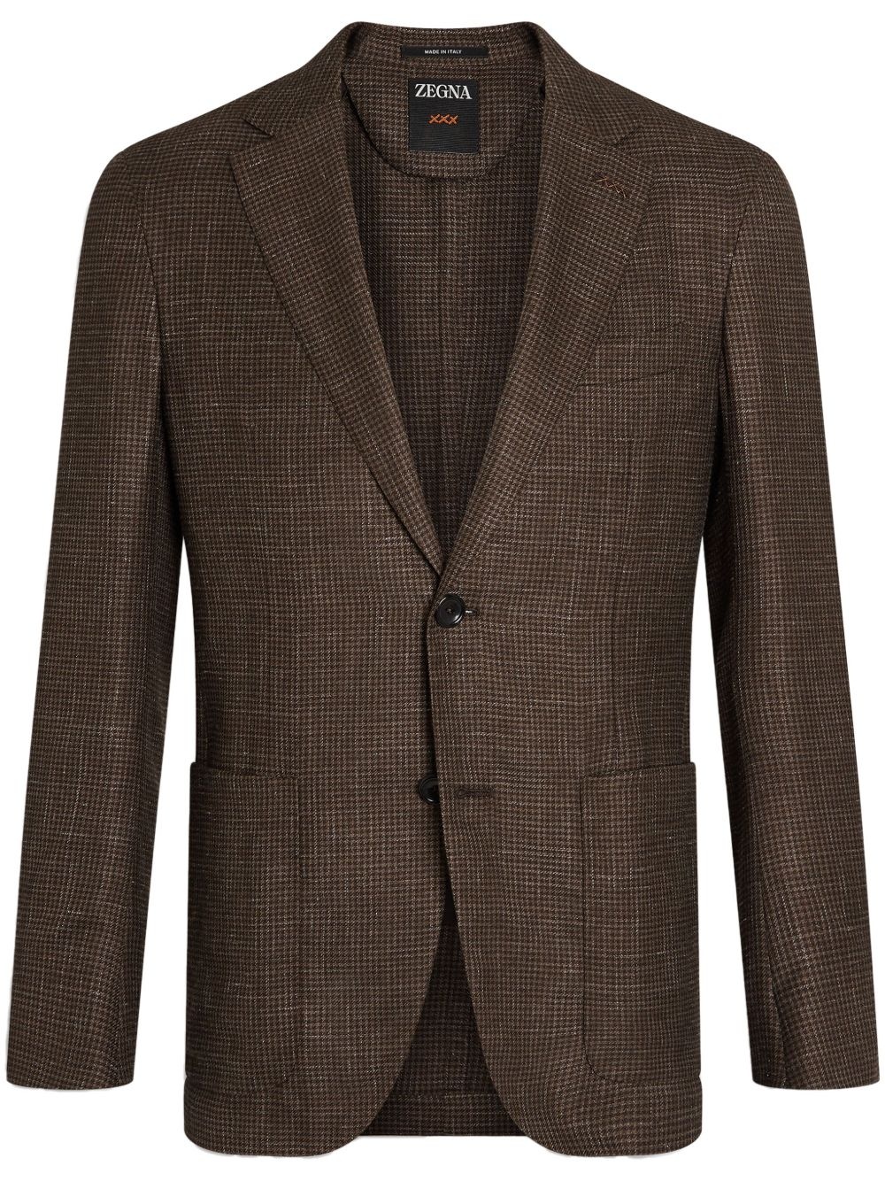 houndstooth blazer - 1