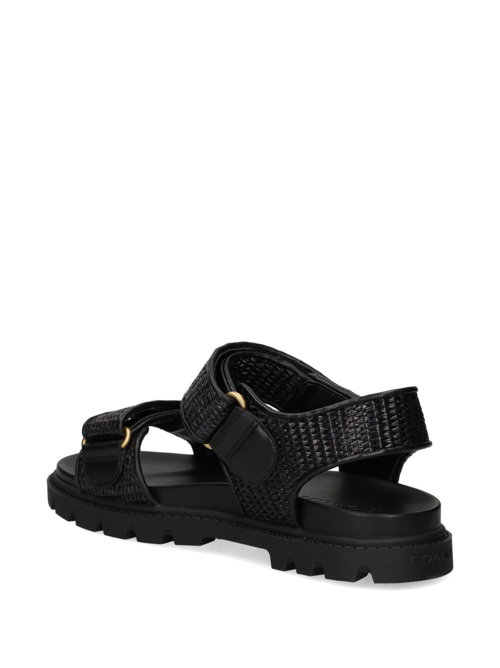 Brynn textured-strap sandals - 3