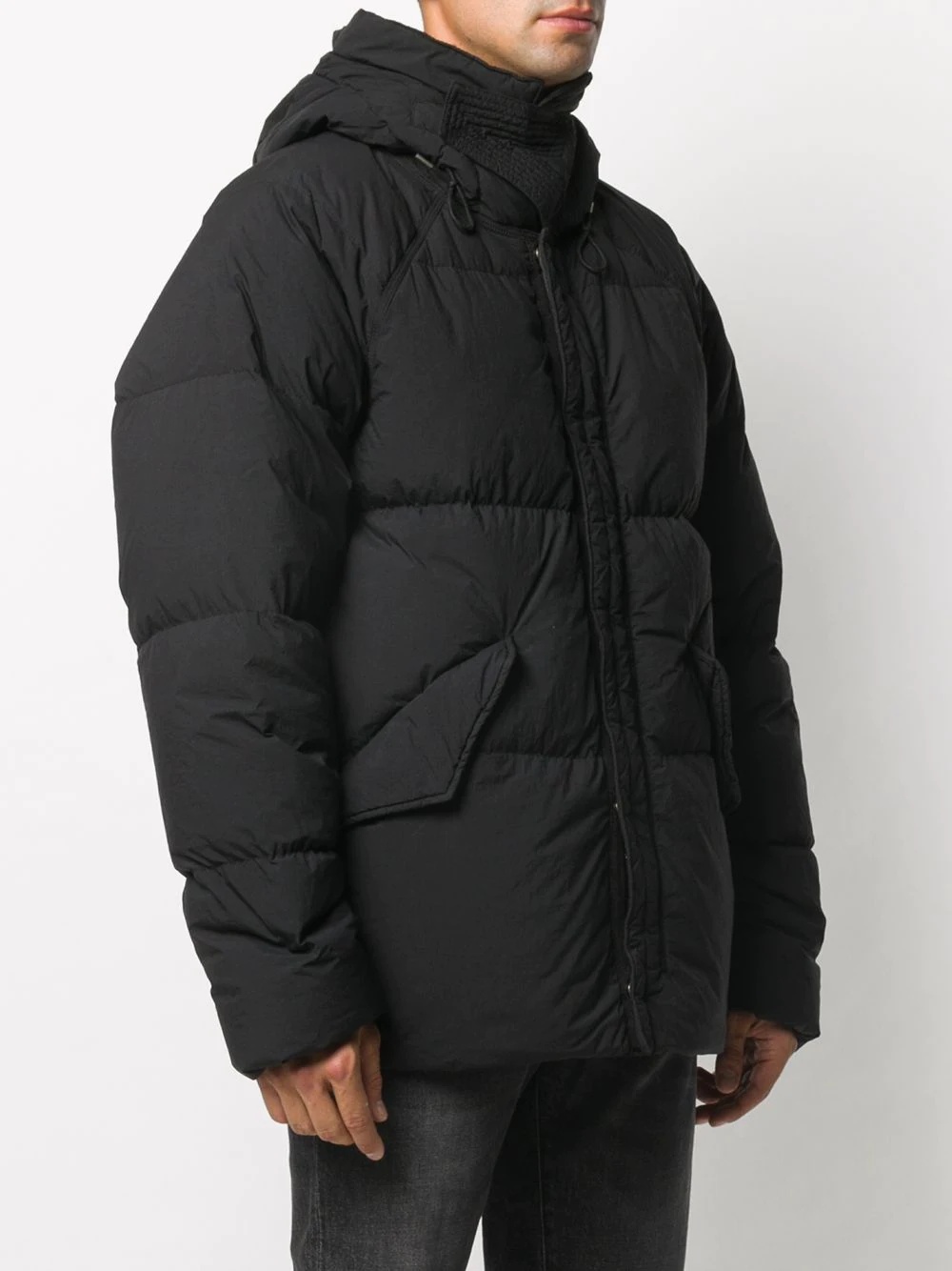 padded hooded jacket - 3
