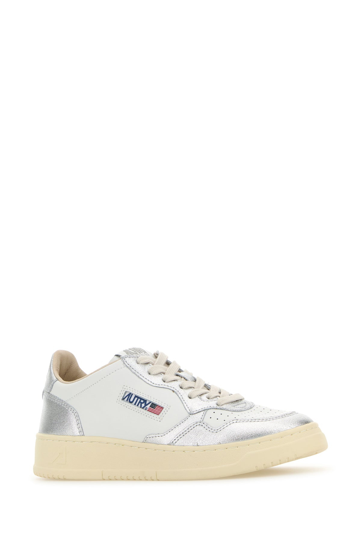 Two-tone leather Medalist sneakers - 2