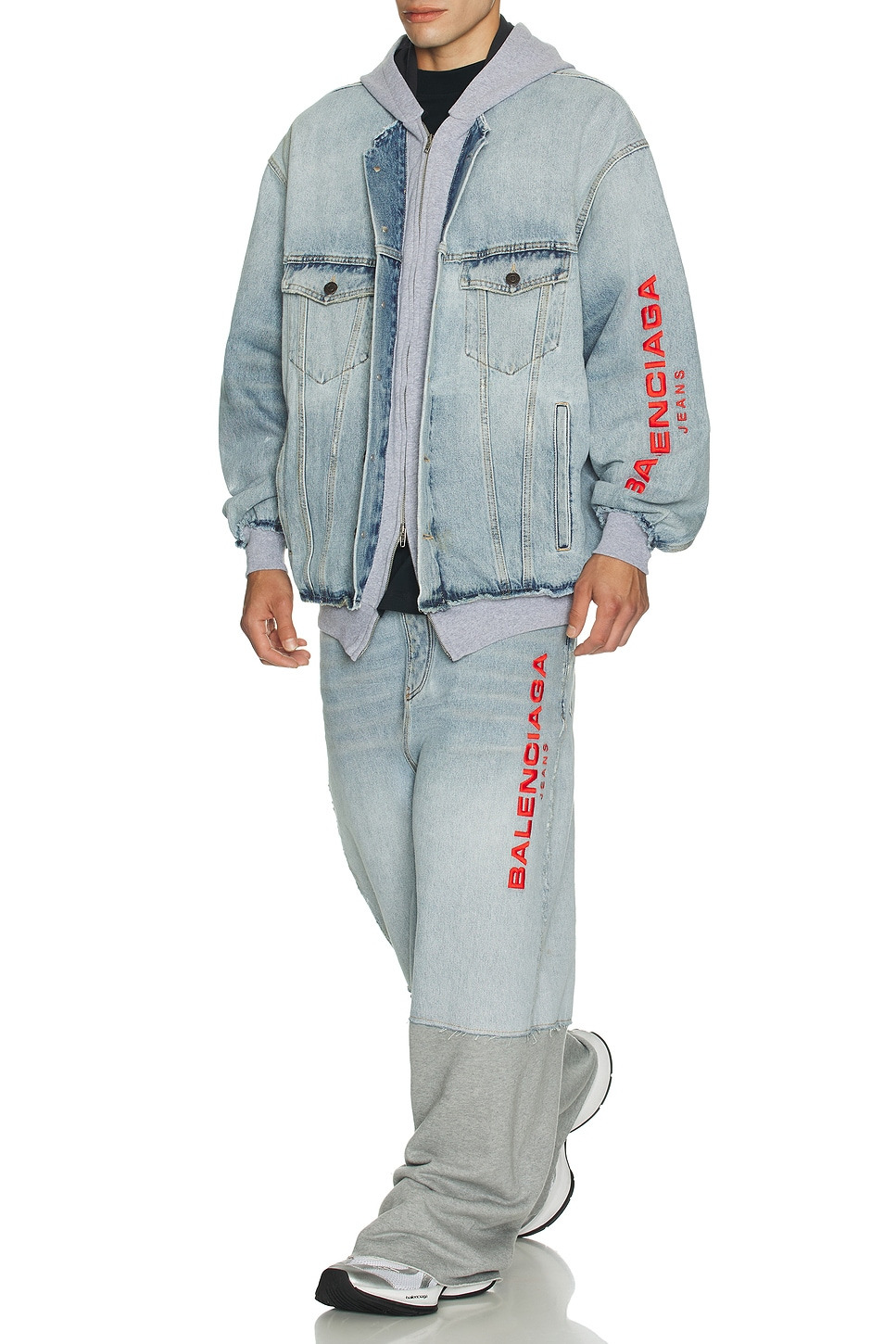 Patched Molleton Pants - 5