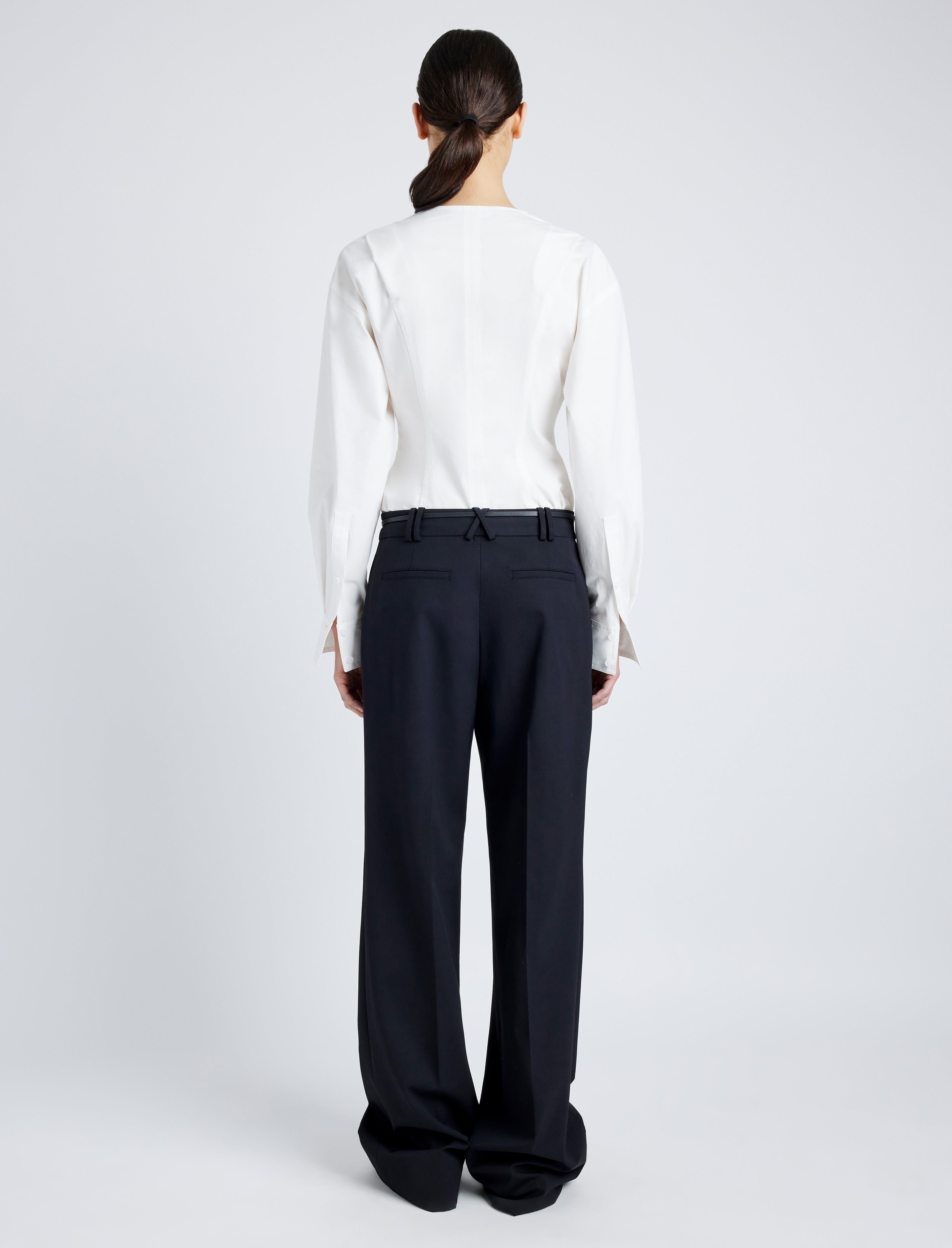 Ivonne Top in Eco Poplin - 5