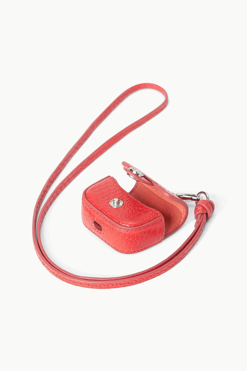 STAUD AIRPOD CASE RED ROSE 6