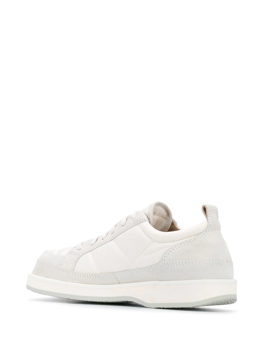 white Les Baskets suede sneakers - 3