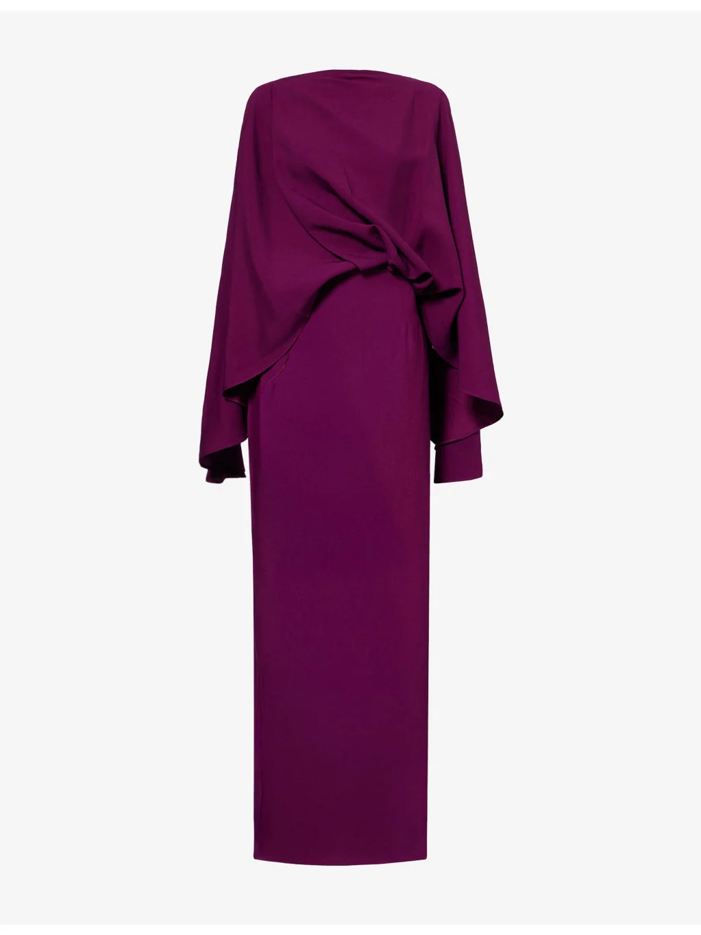 Eolia Flared-Sleeves Woven Maxi Dress - 1