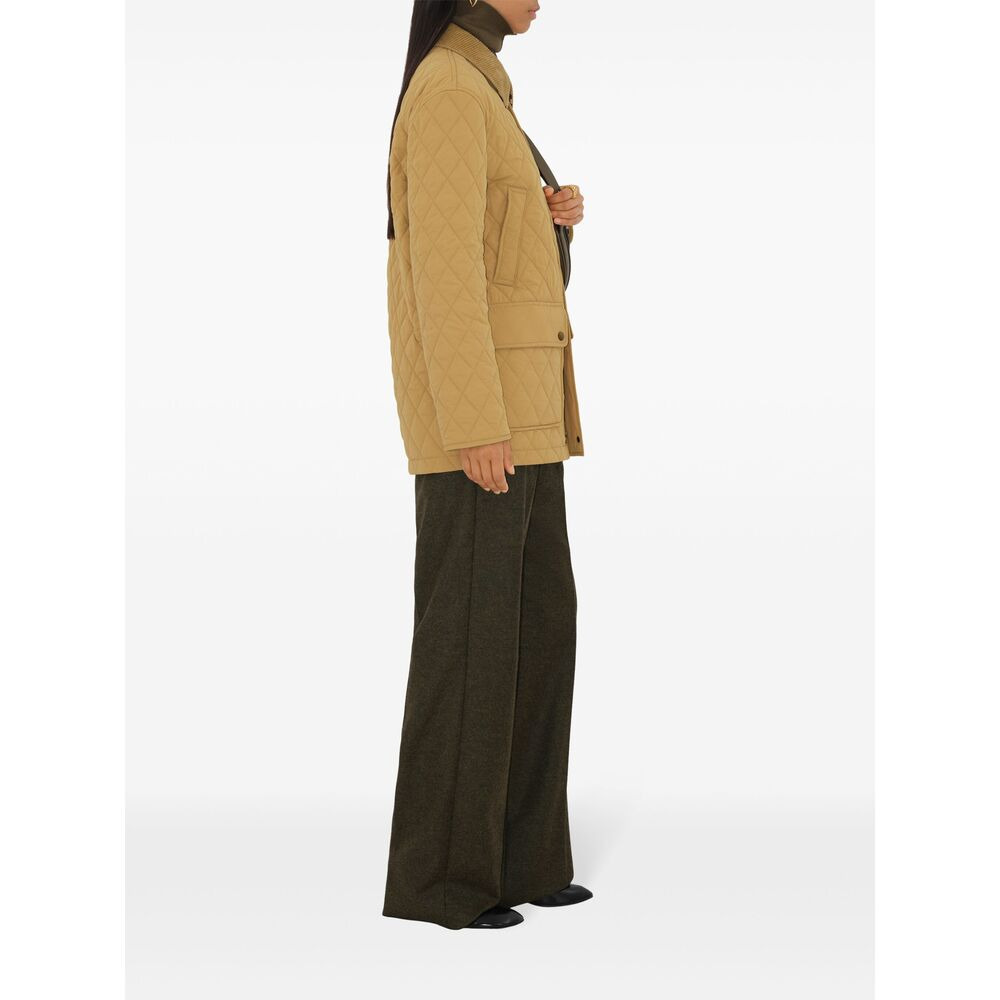 Burberry Neutrals Jackets - Bomber Jackets Women - 6