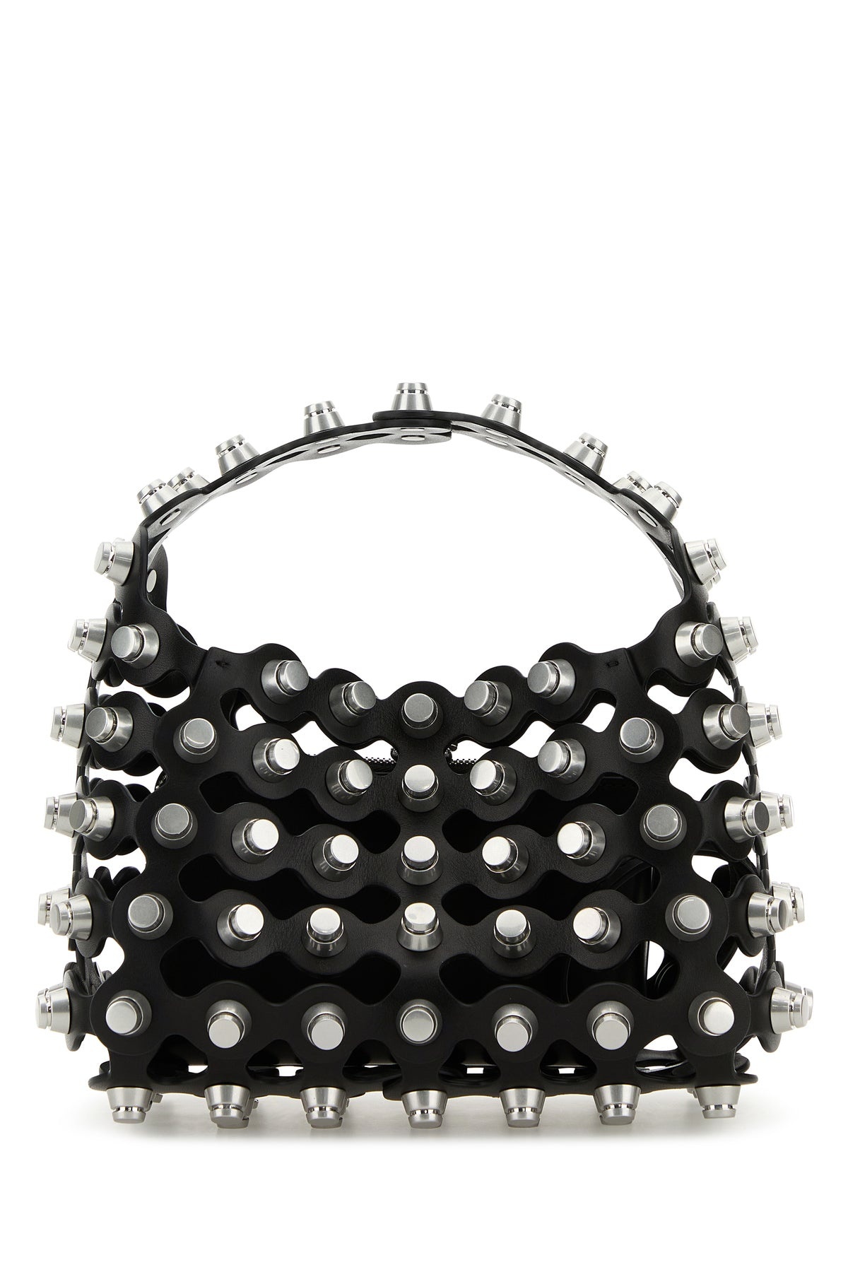 Embellished leather small Rex handbag - 3