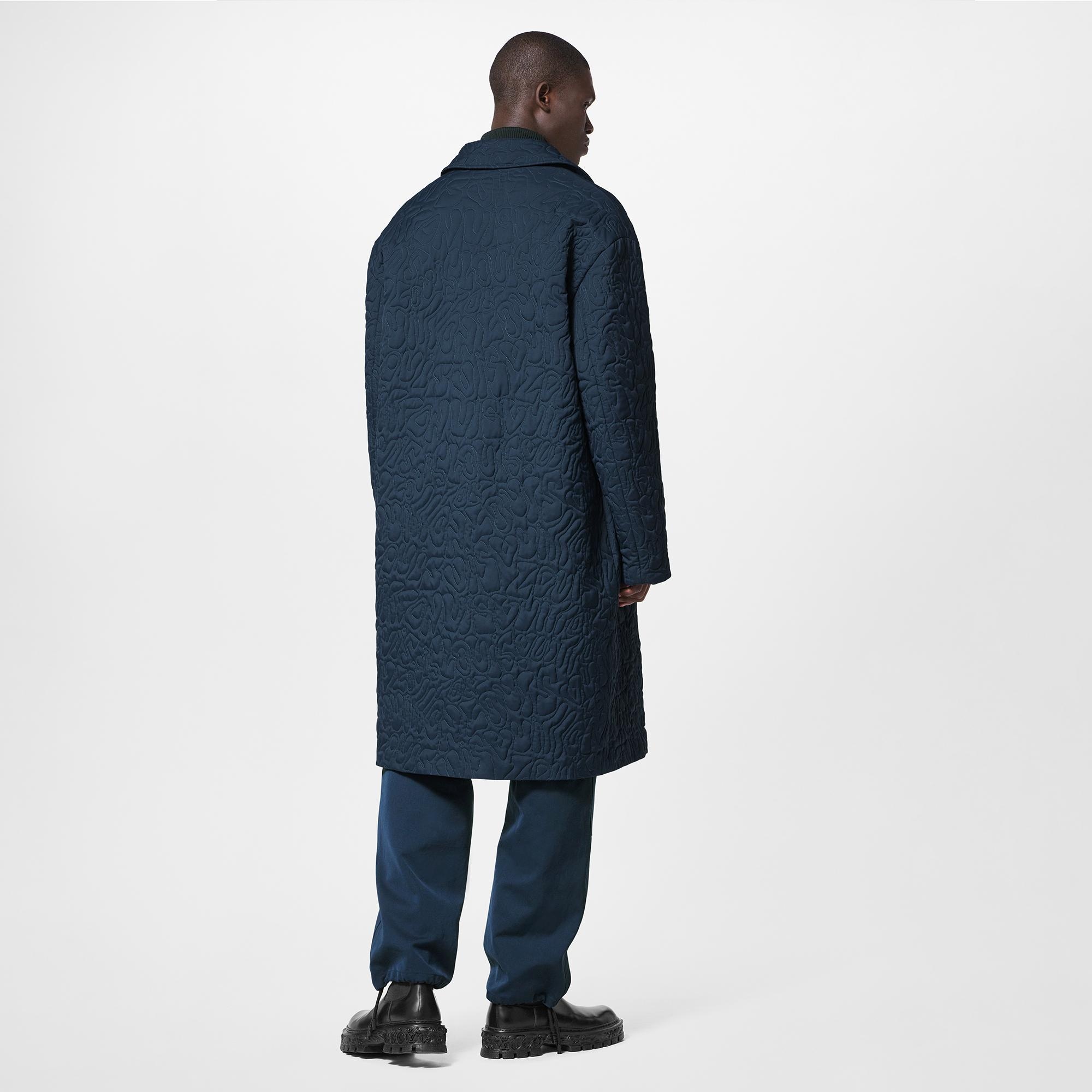 LV Graphic Light Padded Coat - 3
