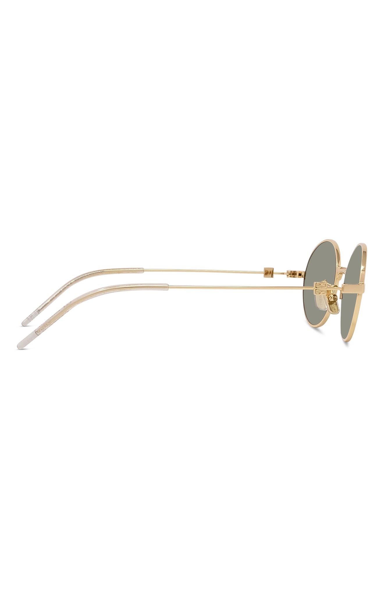 Givenchy GV Speed 51mm Phantos Sunglasses in Shiny Endura Gold /Smoke at Nordstrom - 3
