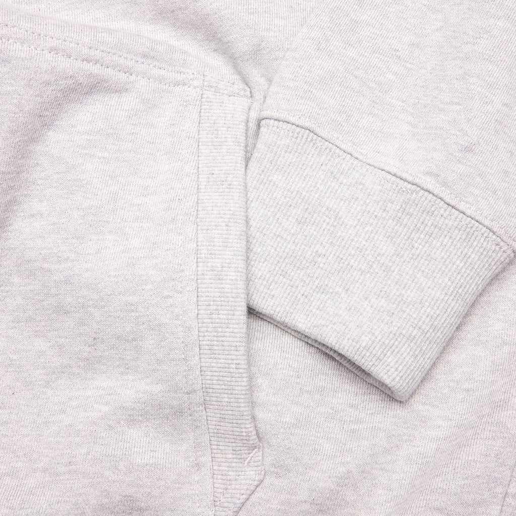 FEATURE X BILLIONAIRE BOYS CLUB STADIUM HOODIE - HEATHER GREY - 6