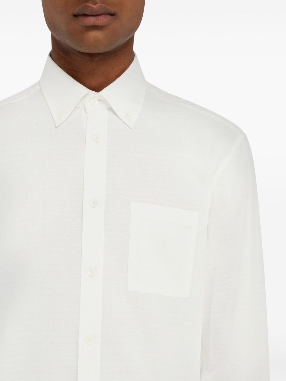 long sleeved cotton shirt - 5
