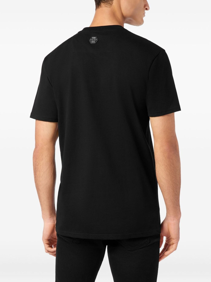 Money Mouse-embroidered T-shirt 3