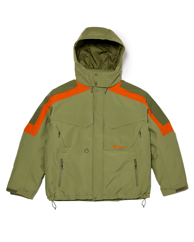 Unisex Venom 3 in 1 Jacket - Army Green 5