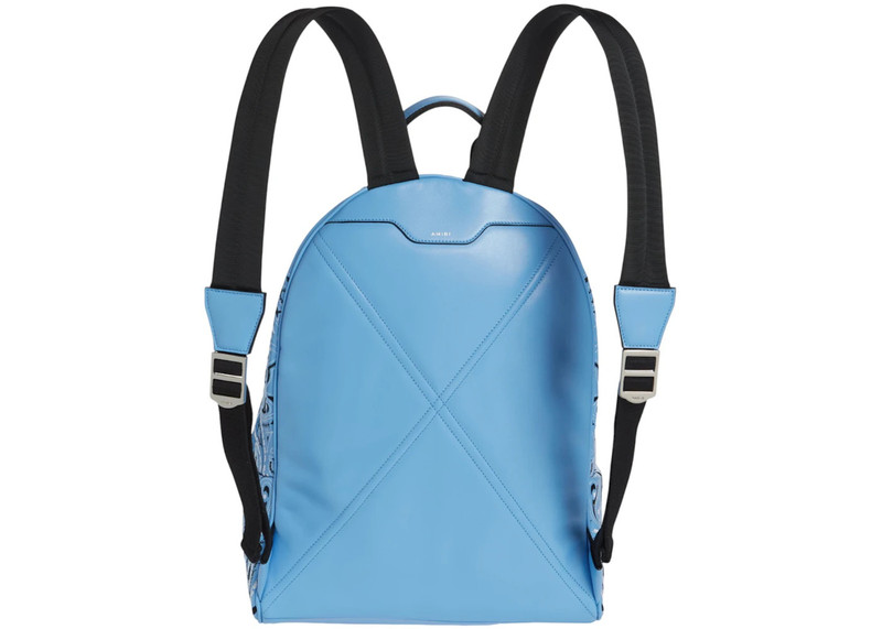 AMIRI AMIRI Bandana Backpack Carolina Blue outlook