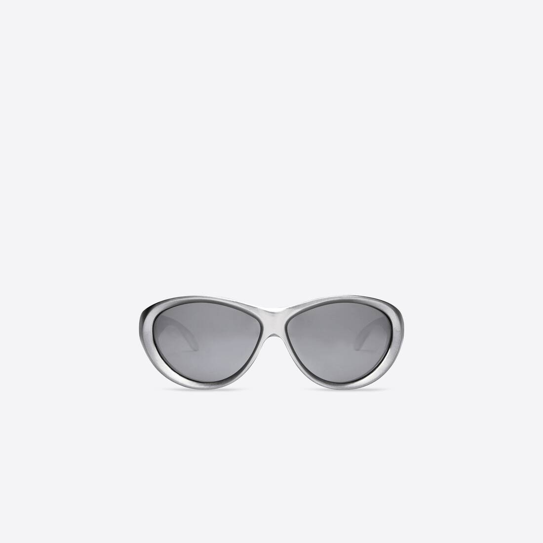 Swift Round Sunglasses in Silver - 1