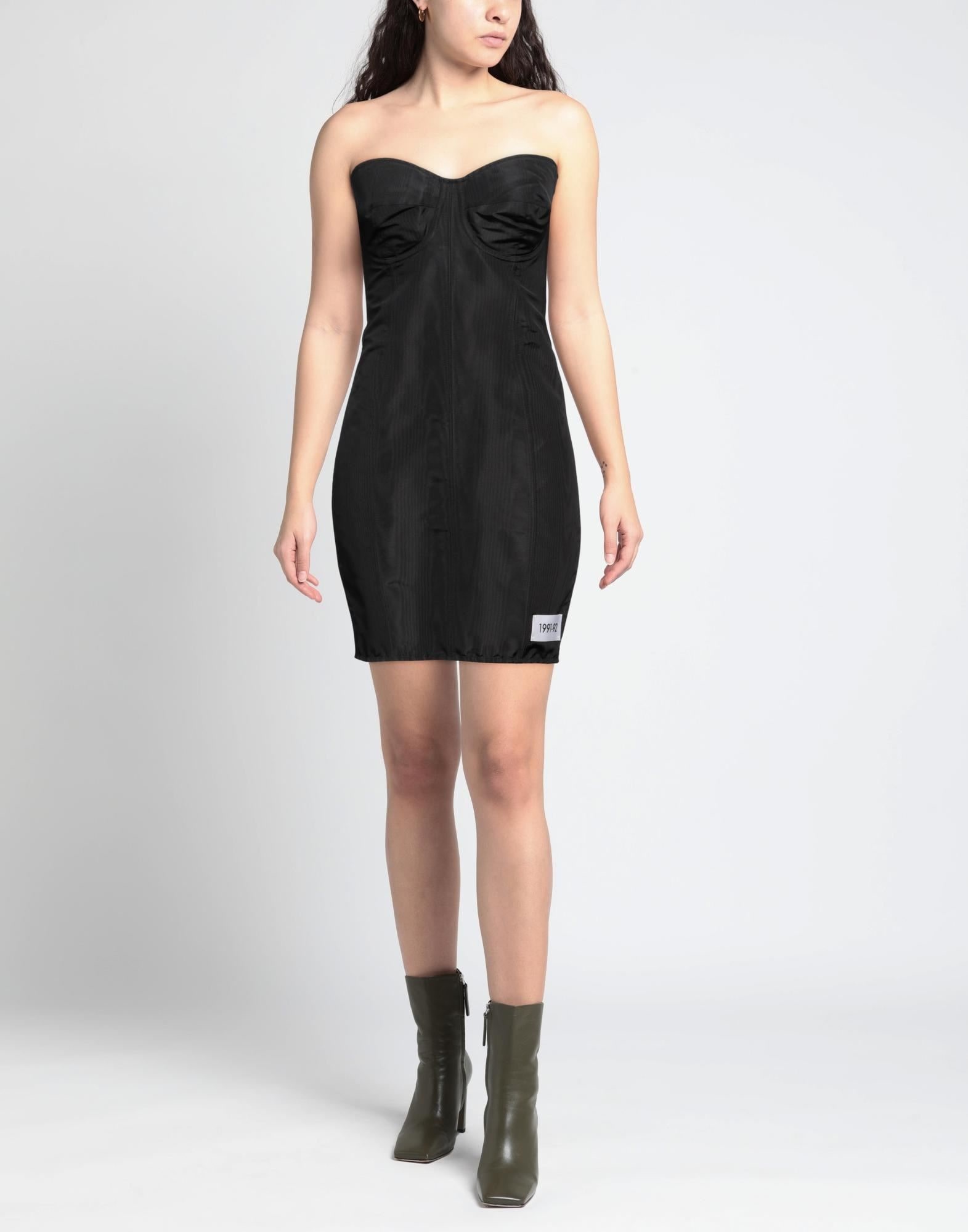 Black Women's Short Dress - 3