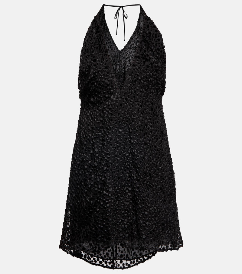 halterneck minidress - 1